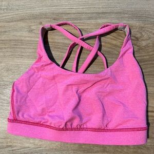 lululemon athletica Pink Sports Bra